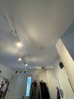LED-Spotschiene mit zwei LED Doppelspotleuchten