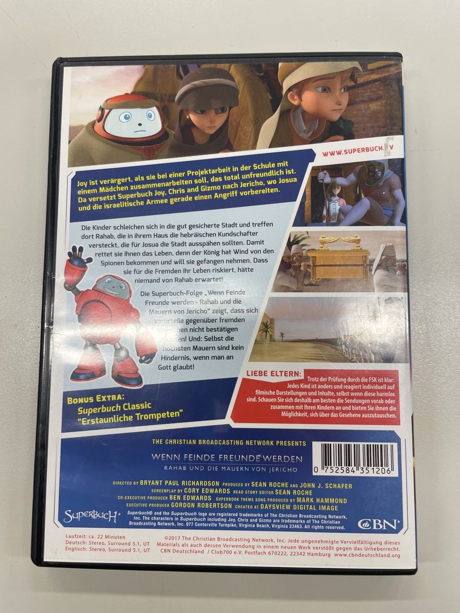 Alle DVDs: Superbuch DVD "Wenn Feinde Freunde werden" – Gebraucht aus Therwil von rubininio 1