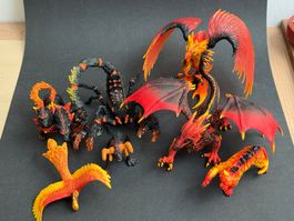 Schleich Eldrador Feuerwelt Lavaskorpion Drachen Höllenhund