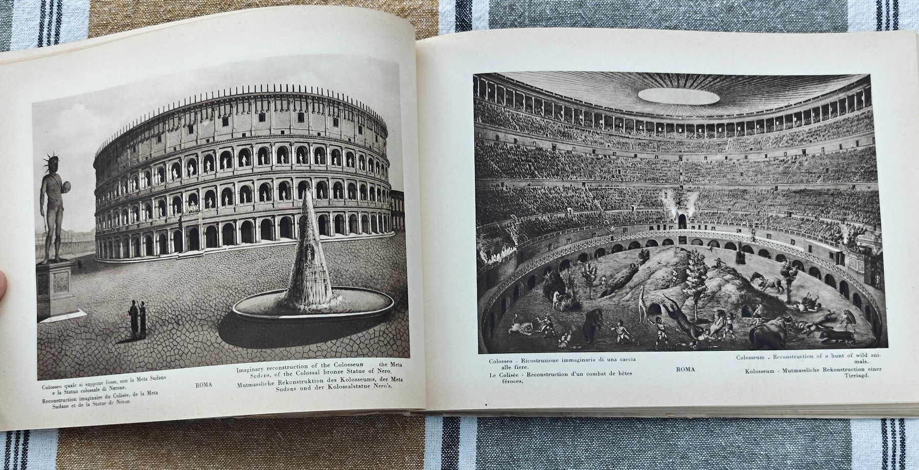 Libri: Antikes Buch: Roma 1933 – Usato da Hünibach venduto da gaenggele247 2