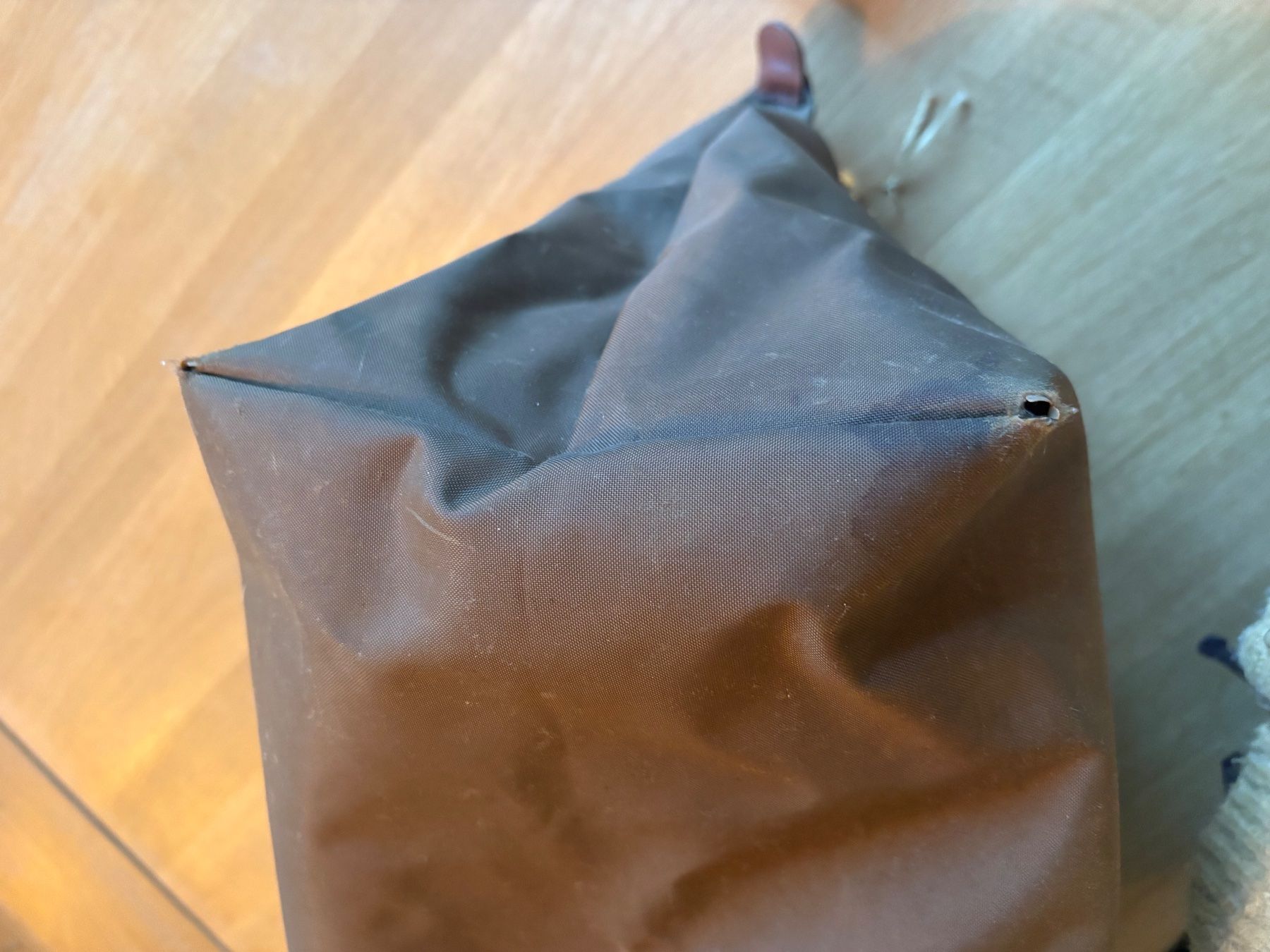 Longchamp Borse: Longchamp Tasche Olivgrün – Usato da Basel venduto da verokiko 3