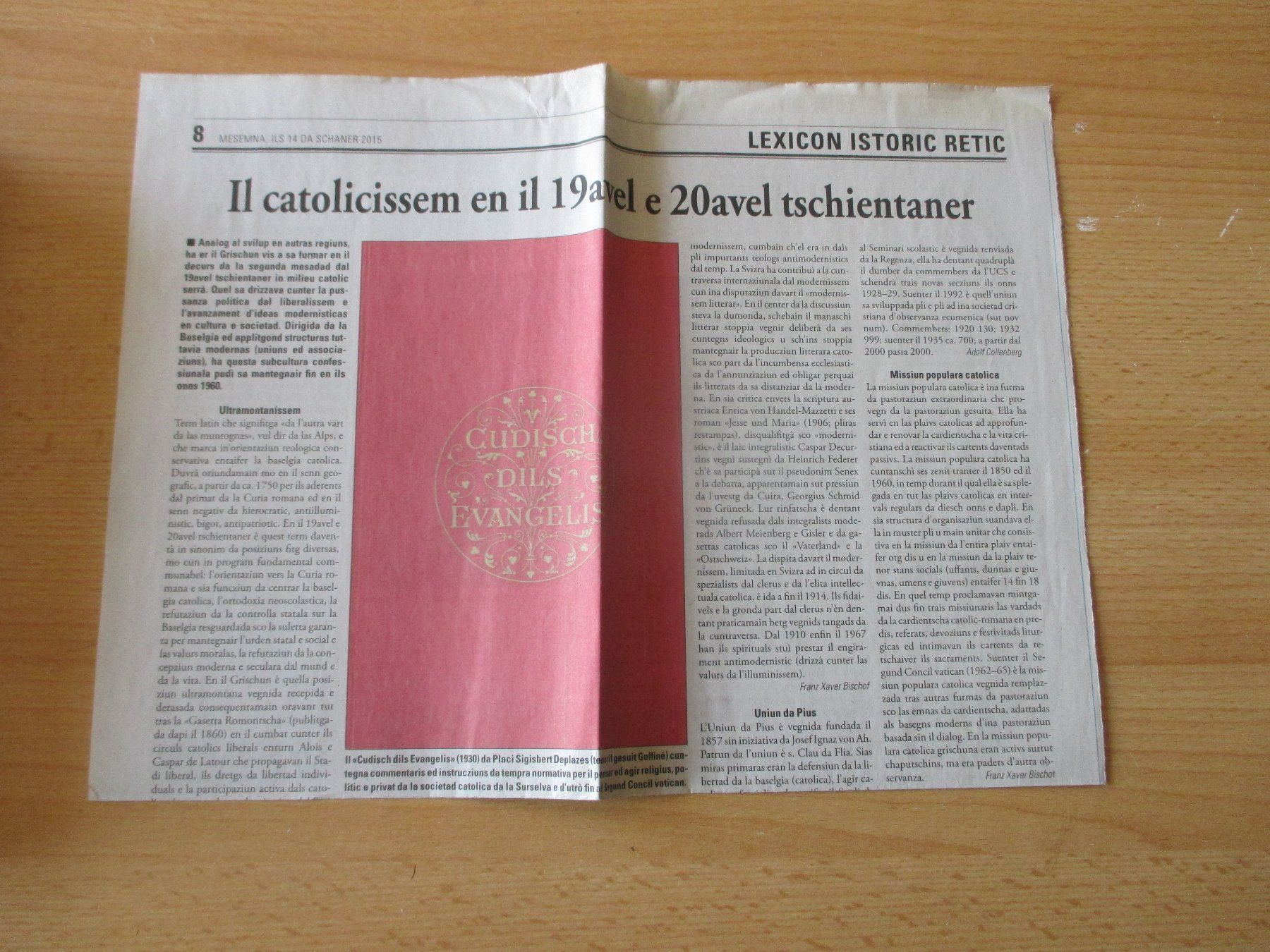 Libri: Cudisch dals evangelis 1930 – Usato da Flims - Dorf venduto da Stagediver 7