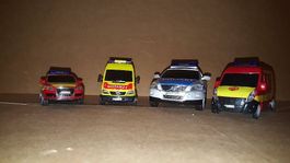 Feuerwehr, Polizeifahrzeuge