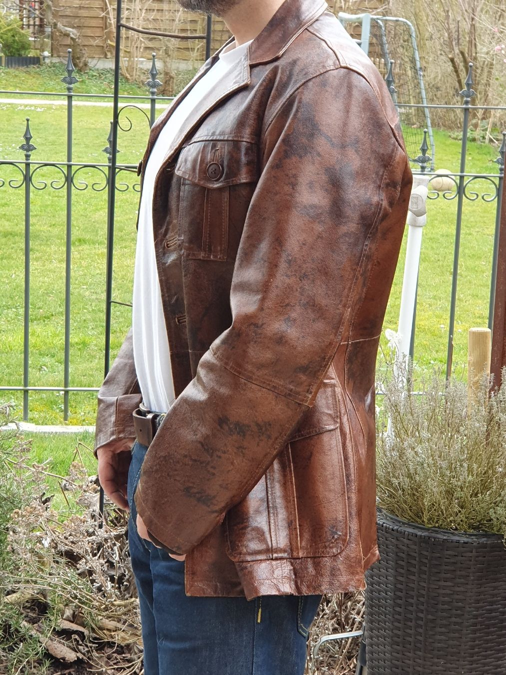 Giacche: Lederjacke Imperial – Usato da Kriens venduto da delee 6