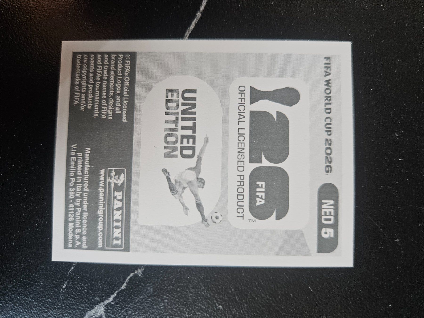 Panini Cartes à collectionner: NED 5 – D'occasion à Würenlingen par Dinli 1