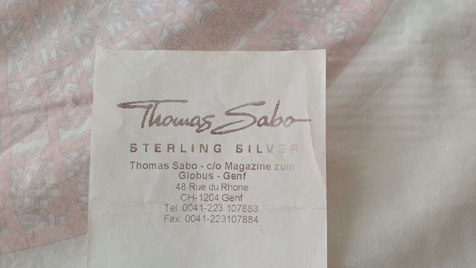 Thomas Sabo Ketten: Chaîne argent 925 Tomas Sabo – Gebraucht aus Genève von njia 7