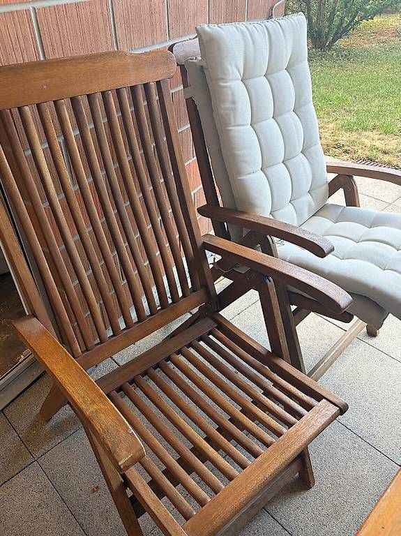 Ikea Set de table et chaises: Massiv Holz Gartenmöbel – D'occasion à Cham par men_898q 2