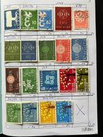 Lot Europa Cept Gemeinschaftsausgaben 1956-68