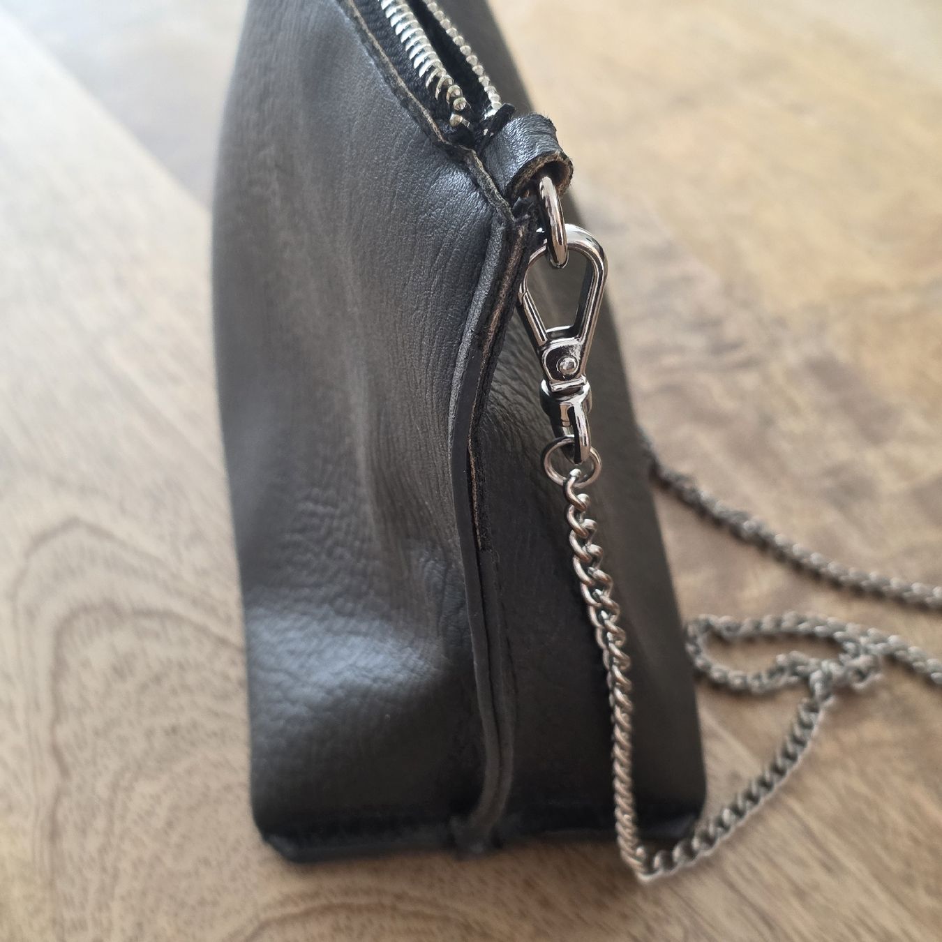 Borse da donna: Tasche schwarz Kunstleder Kette OVS. – Usato da Rheinsulz venduto da Gilea 5