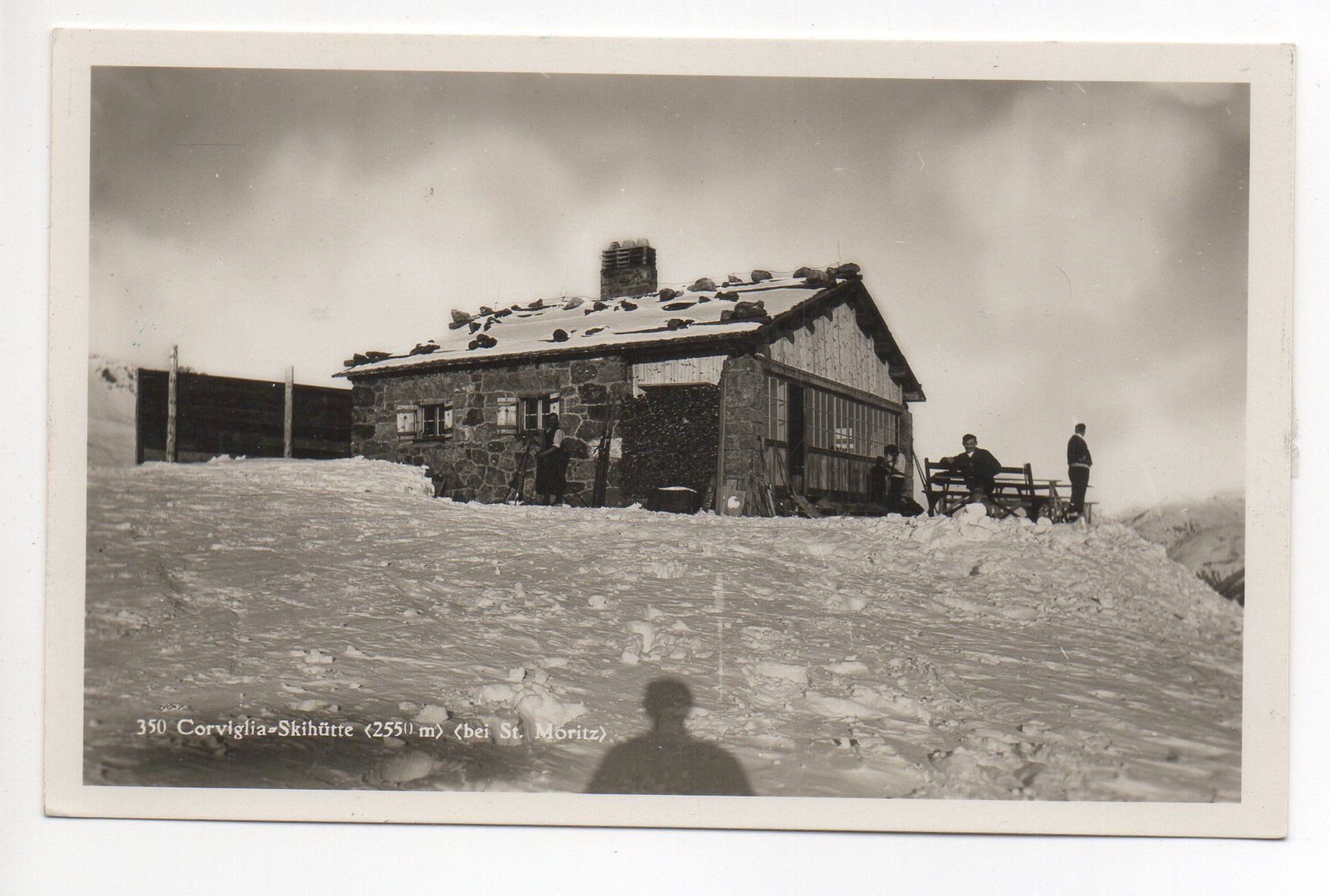 Cartes postales: ST. MORITZ Corviglia-Skihütte – Neuf (Voir description) à Jona par philajona