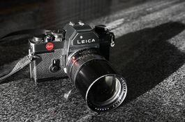 Leica R3 Electronic + 135mm f2.8 Objektiv