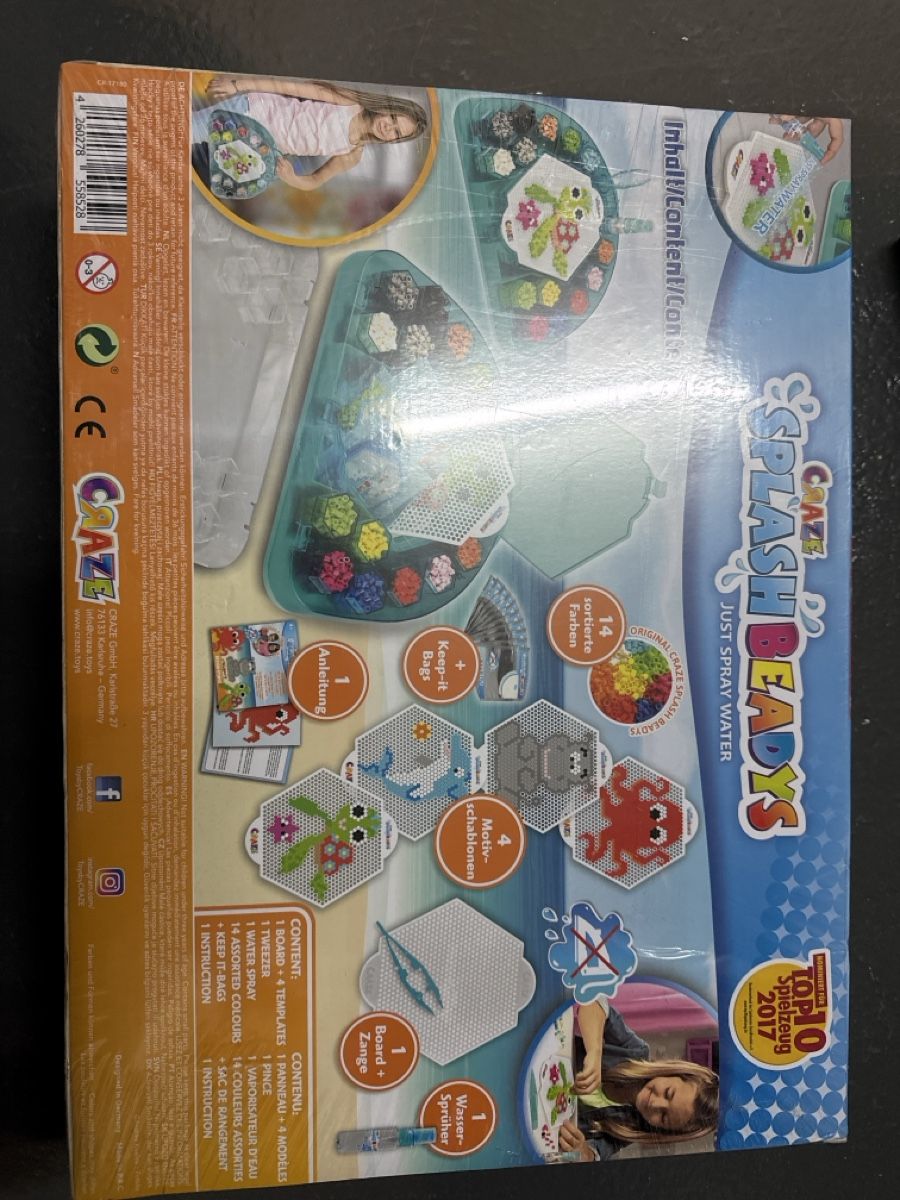 Kit bricolage: Crazy Splash Beads Design-Studio, neu & originalverpackt – Nuovo e nell'imballaggio originale da Konolfingen venduto da sales_2020 1