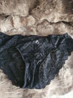 Intimissimi Slip aus Spitze, Schwarz, Grösse M-L, neuwertig