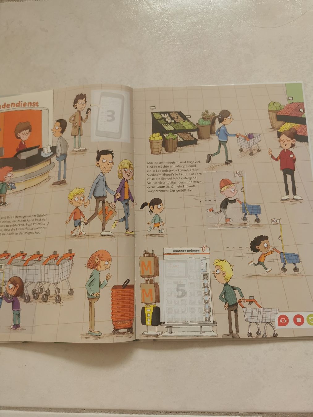 Libri: Tiptoi Mania - Abenteuer Supermarkt Migros – Usato da Brunnen venduto da JJaime 1