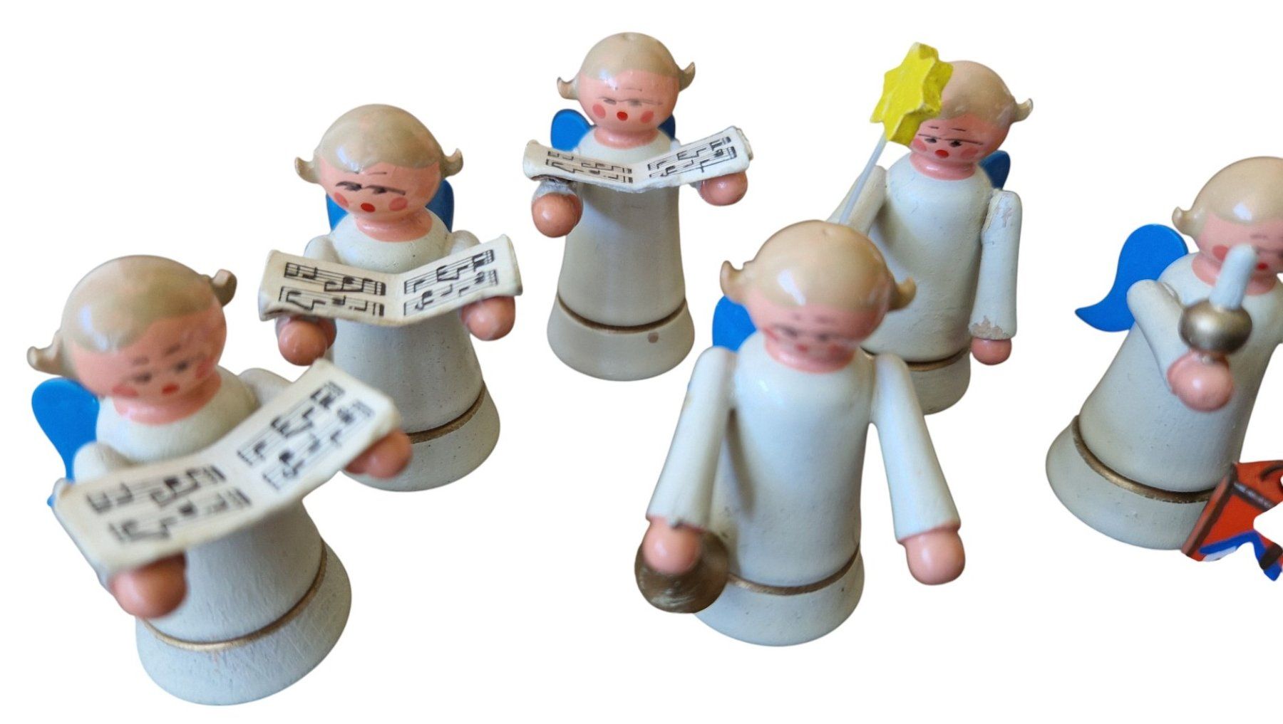 Statuette: Erzgebirge Figur Engelchor – Usato da Mörschwil venduto da lindaswunderkiste 1