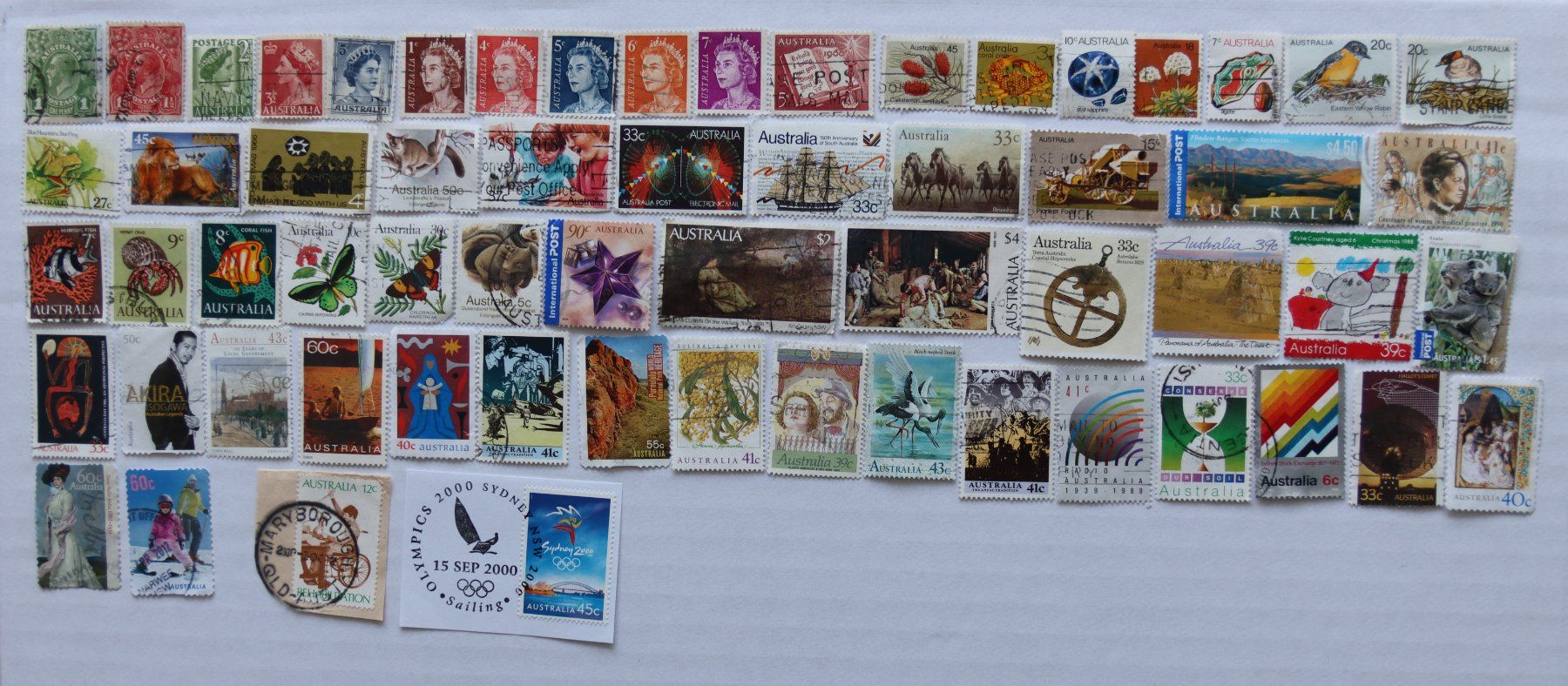 Tutti i francobolli: Briefmarken Australien – Usato da Oberentfelden venduto da lakipul