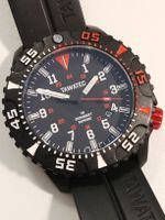 Tawatec Tactical Taucher Herren Uhr Carbon sapphire top