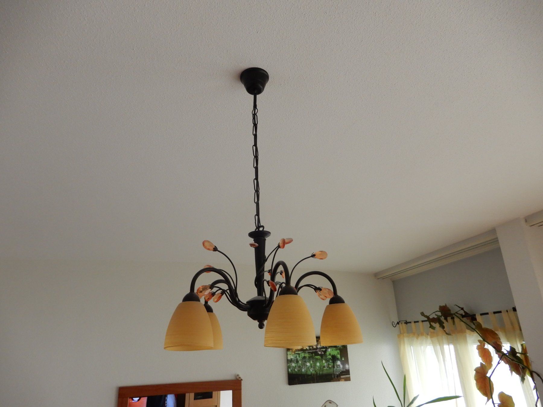Kronleuchter & Deckenlampen: Lustre élégant à 5 branches – Gebraucht aus Cortaillod von Eddi8