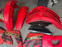 Honda CR 250 Verkleidungsteile Motocross Teile Konvolut