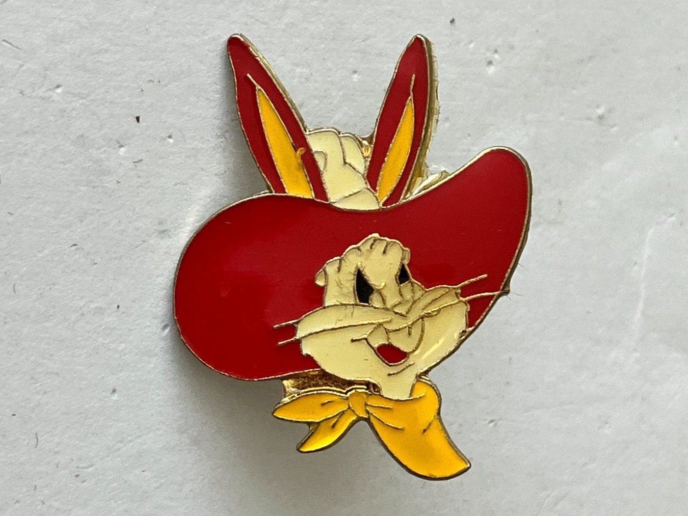 Placchette & Badge: 1 Pin Bugs Bunny Cowboy – Usato da Basel venduto da djwwpp