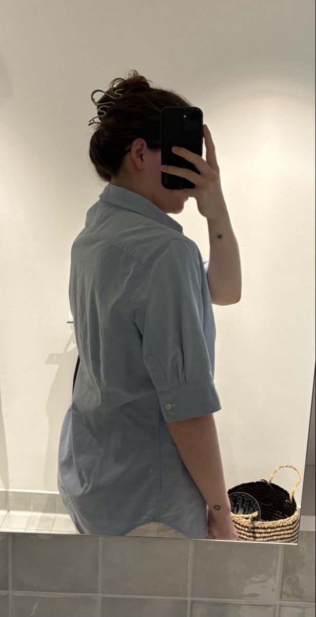 Ralph Lauren Blusen: Polo Ralph Lauren Bluse Kurzarm Hellblau Gr L  – Gebraucht aus Muttenz von Vivian_345 2