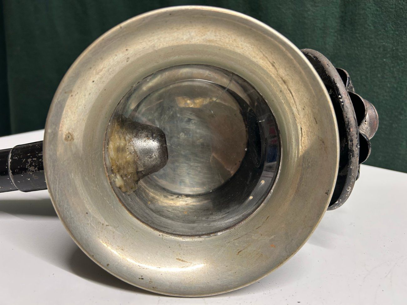 Lampade: Antike Kutschenlampe, Rarität, – Usato da Kestenholz venduto da oldietoys 3
