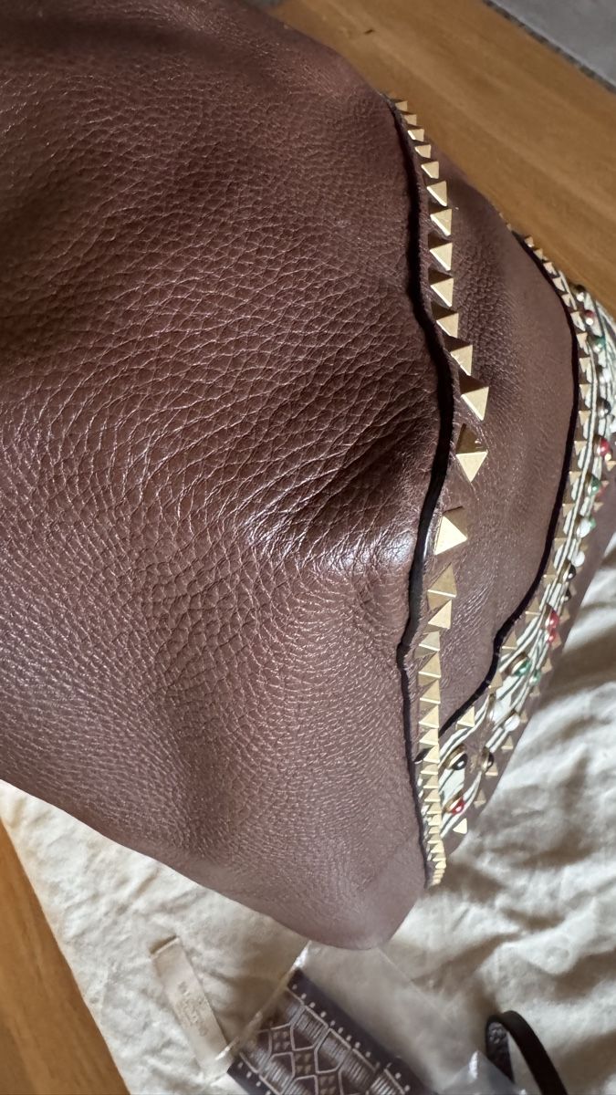 Valentino Borse da donna: Valentino shopper rockstud ethno – Usato da Chur venduto da kastp 3