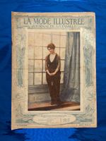 La Mode Illustrée 1914 Jugendstil.Zeitschrift AntikeKleidung