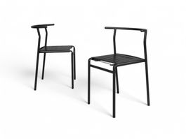 Starck / 2er Set Cafe Chair Esszimmerstühle / Baleri