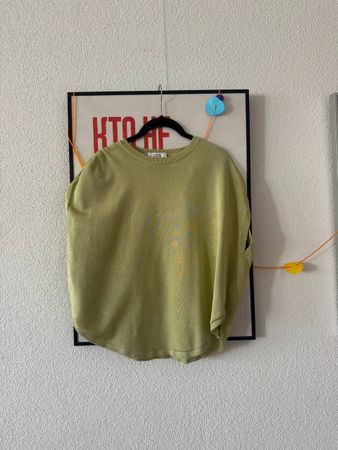 COS Knitted Circle-Cut T-Shirt