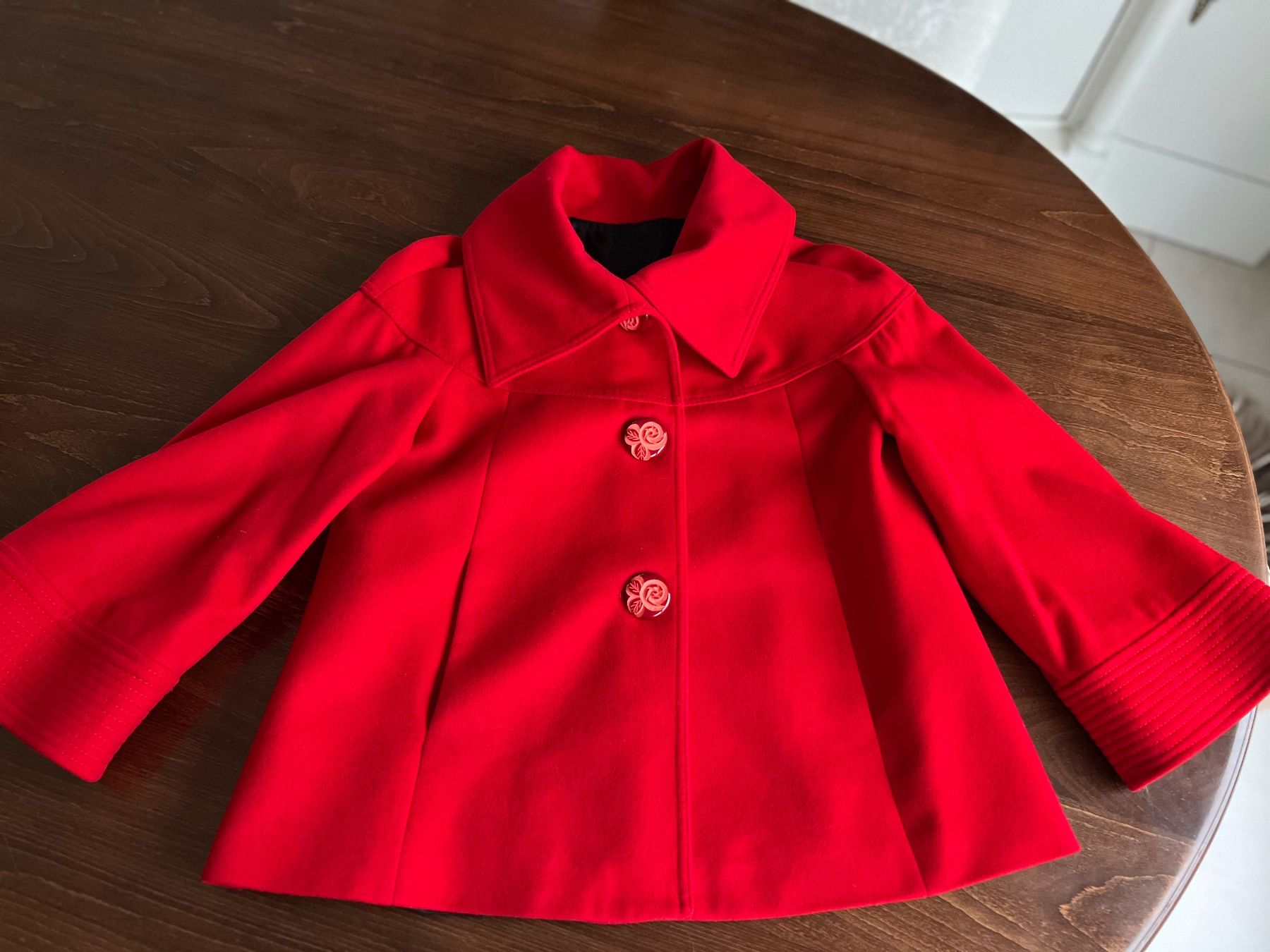 Giacche: Rote Wolljacke- Gr. 38 Top Zustand – Usato da Ebmatingen venduto da Mistelu