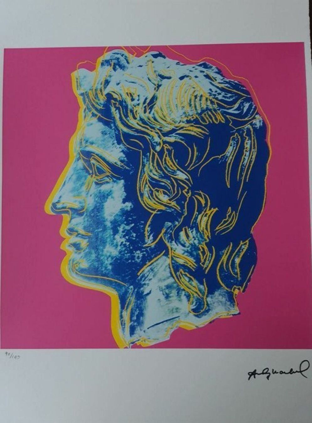 Foto & Immagini: Alexander the Great Andy Warhol Litho – Nuovo (secondo la descrizione) da Bern venduto da artBoutiquech 1