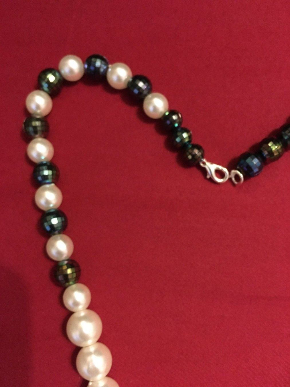 Perle (finte): Perlen Kette WUNDERSCHÖNES Weihnachtsfest Geschenk!!! – Usato da Bellinzona venduto da LuganoBoutique 3