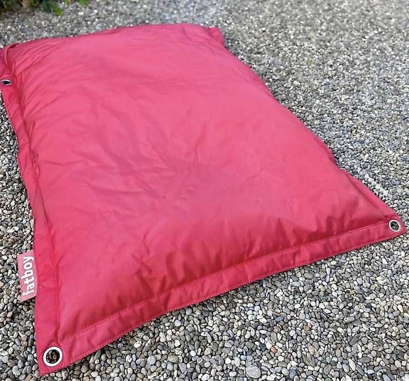 Poltrone: Outdoorsitzsack FATBOY Rot – Usato da Basel venduto da olaflips 2