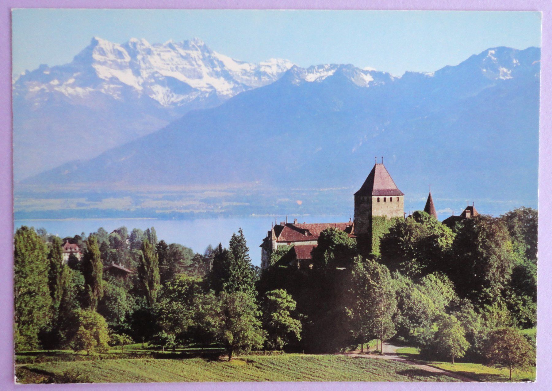 Ansichtskarten: Blonay près Montreux – Gebraucht aus Fétigny von Billy2miny