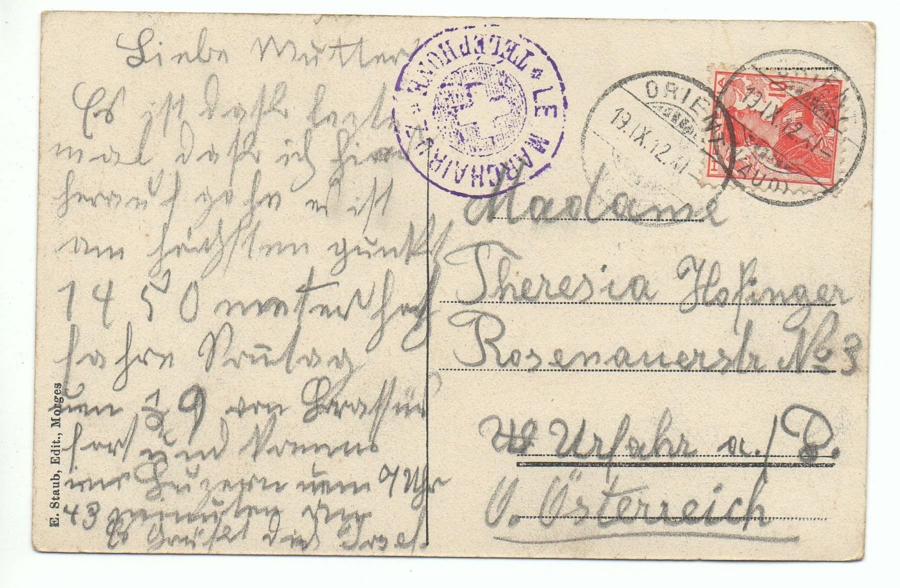 Cartoline postali: LE BRASSUS Hôtel du Marcheiruz – Usato da Jona venduto da philajona 1