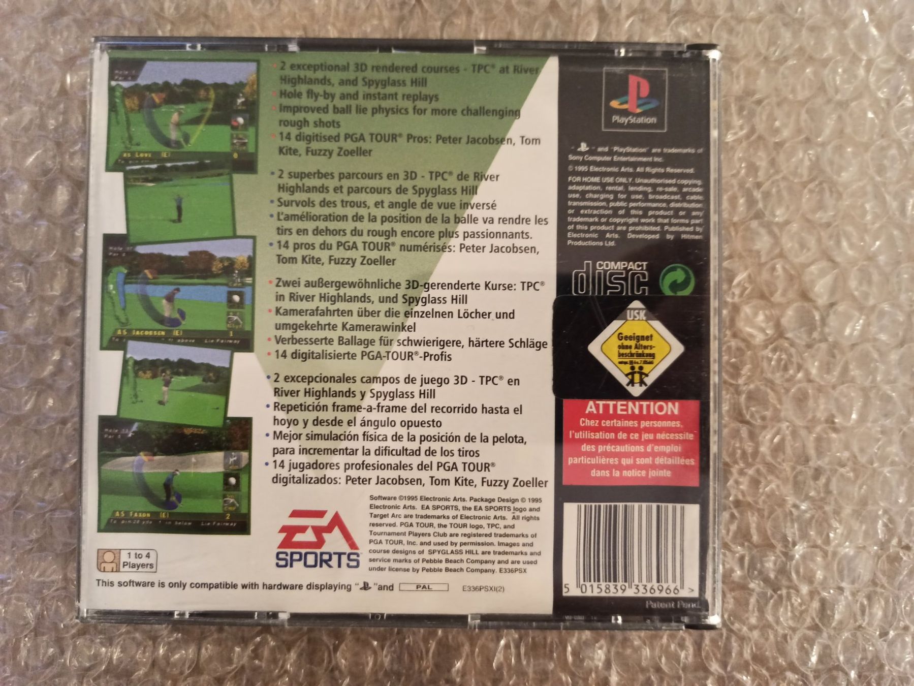 Spiele: PGA Tour 96 PS1 – Gebraucht aus Oberweningen von mar_87mx 1