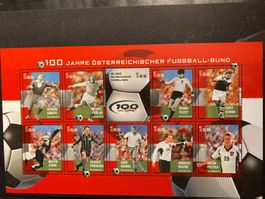 Österreich 2004 Kleinbogen 100 J. Fussball-Bund postfrisch