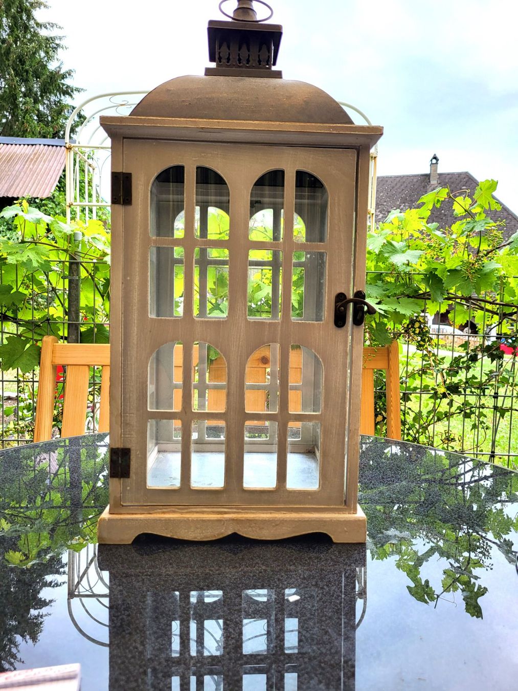 Loberon Lanterne: Grosse Laterne H 70 cm – Usato da Schafhausen im Emmental venduto da Herzrose 1