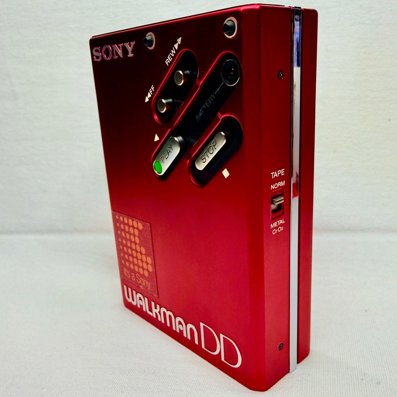 Sony Tragbarer Mediaplayer: Sony Walkman WM-DD rot #288 – Gebraucht aus Vorderthal von WalkmanClinic 1