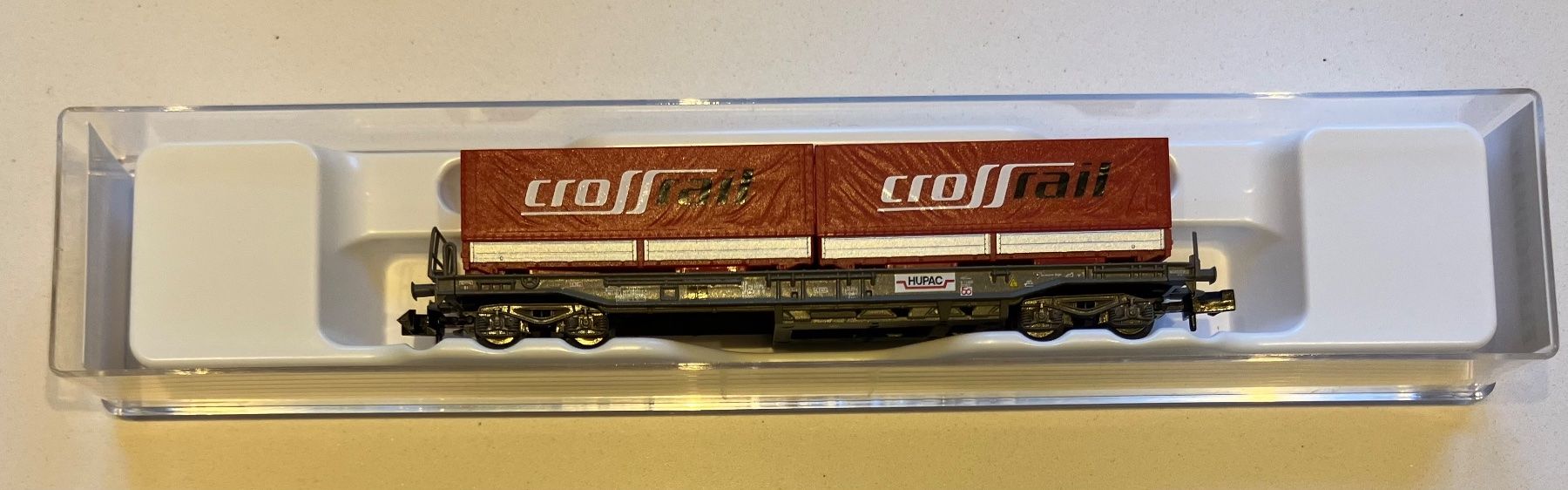 Fleischmann Modelleisenbahnen: Wagon Fleischman  Crossrail   OVP – Neu und originalverpackt aus Dompierre VD von immorentes