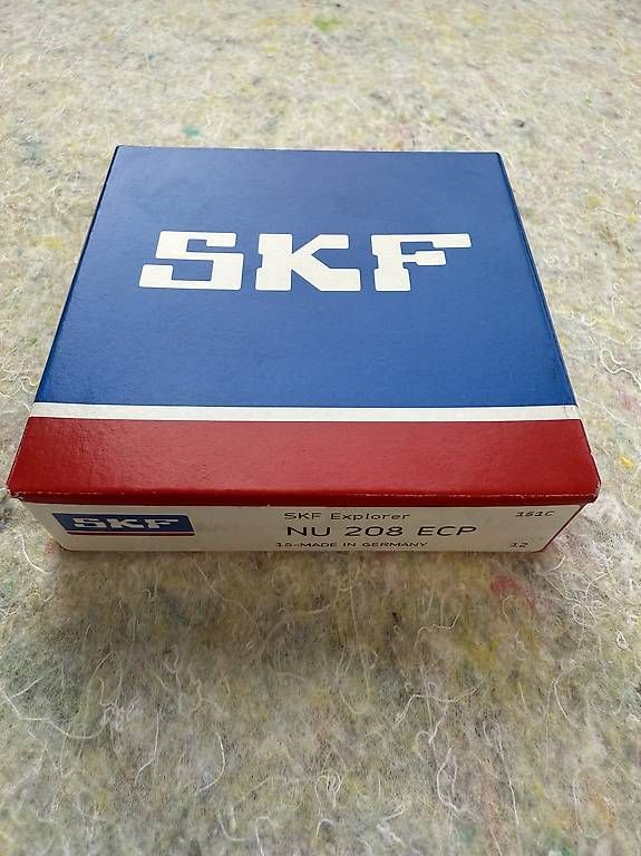 Kugellager: SKF Rollenlager NU 208 ECP – Gebraucht aus Mehlsecken von Pancho2009