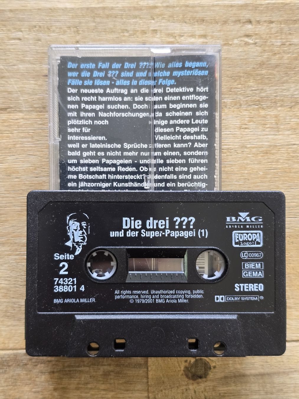 Musicassette: 4x Die drei ??? - Europa MC – Usato da Güttingen venduto da Odhin 1