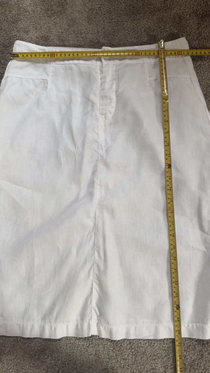 Gonne: Jupe blanche Lamberto Losani – taille L – Usato da Vuippens venduto da Anna_as 5