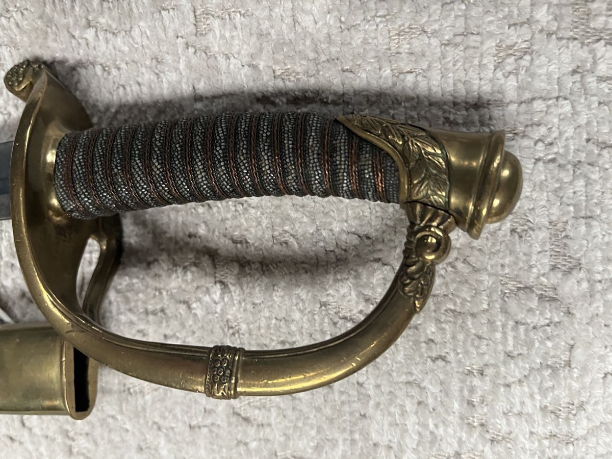 Armi bianche: Kadetten Säbel 1842 / 52, CH Ordonnanz – Usato da Zürich venduto da Alligator52 9