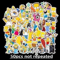 50 autocollants The Simpsons