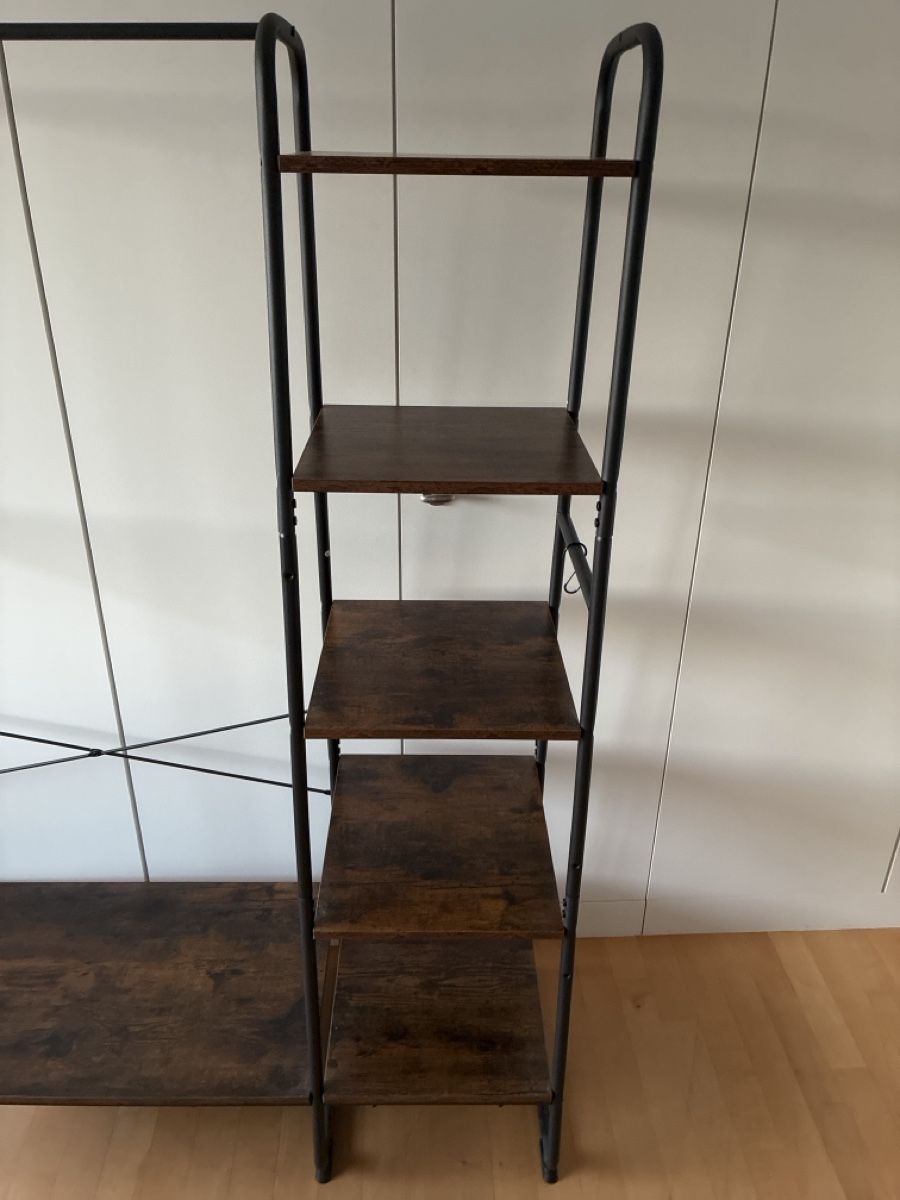 Garderobe: Kleiderständer mit Regal Holz Optik gebraucht – Gebraucht aus Baden von ant_8hxv 1