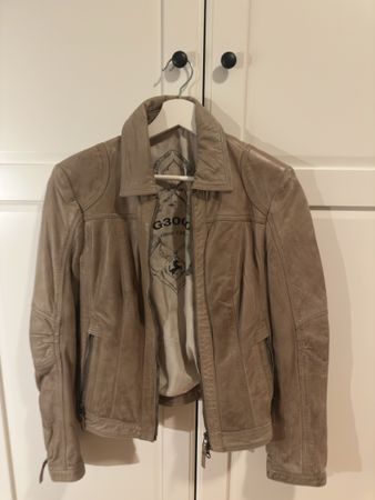 Lederjacke 