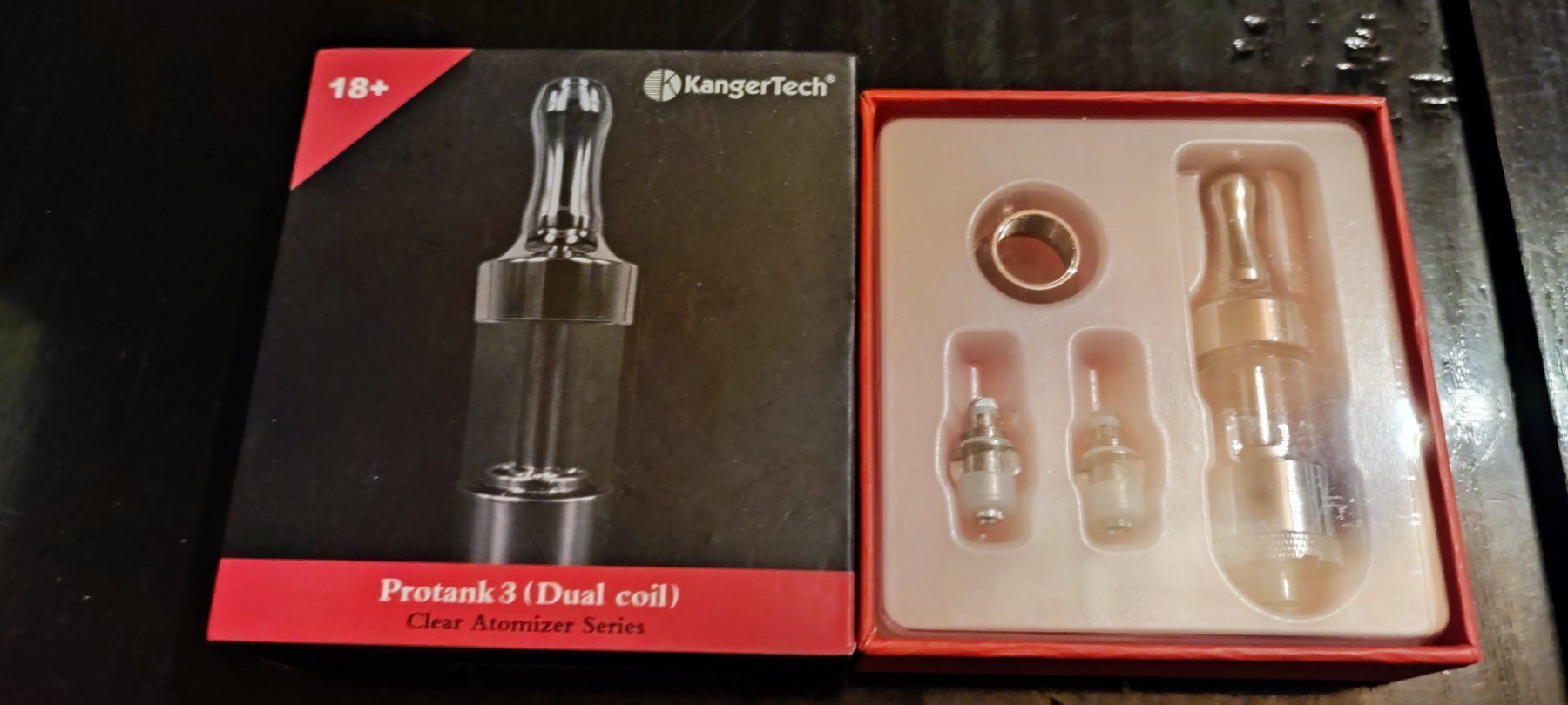 Altri Prodotti per fumatori: KangerTech Protank 3 (Dual Coil) – Nuovo e nell'imballaggio originale da Boswil venduto da ReneAdm 1