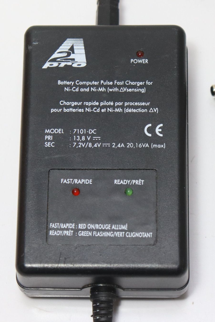 Akkus, Ladegeräte & Netzgeräte: A2Pro NiCD / NiMH 7.2V Ladegerät DC mit KFZ Stecker – Gebraucht aus Frick von volvo850driver 1